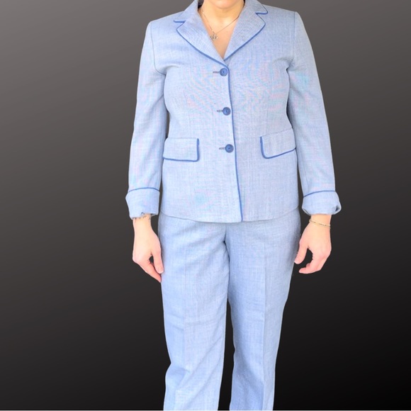 Pendleton wool/silk blend pant and skirt suit - Picture 2 of 4